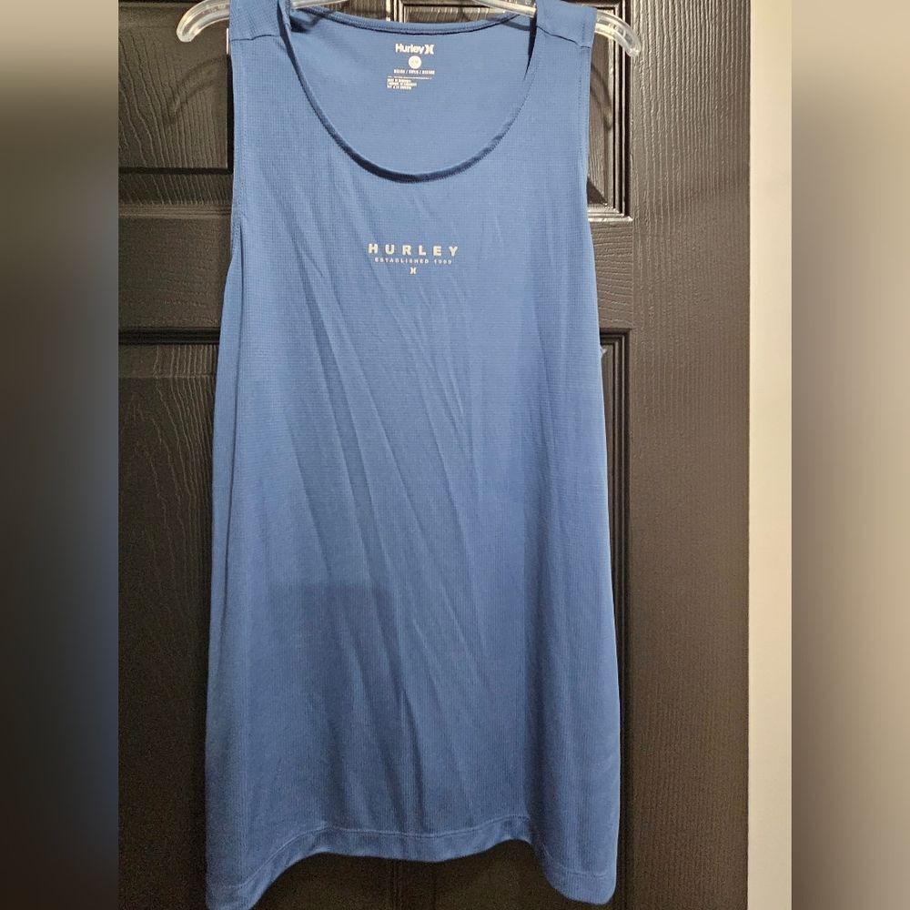 Hurley Women's Classic Blue Tank Top